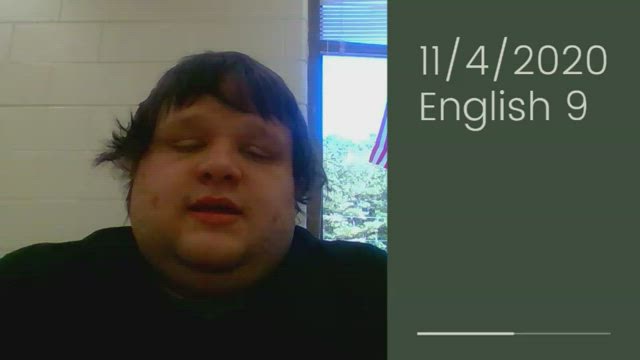 11/4/2020 English 9