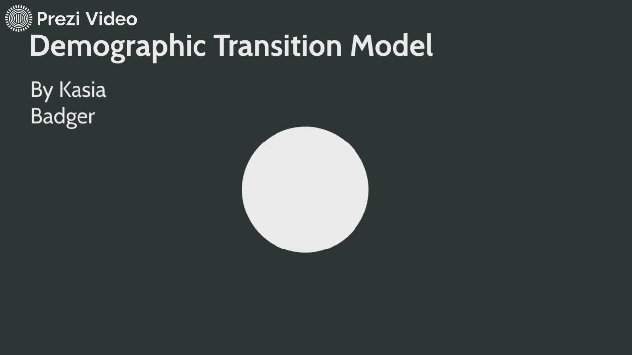The Demographic Transition Model by Kasia Badger on Prezi Video