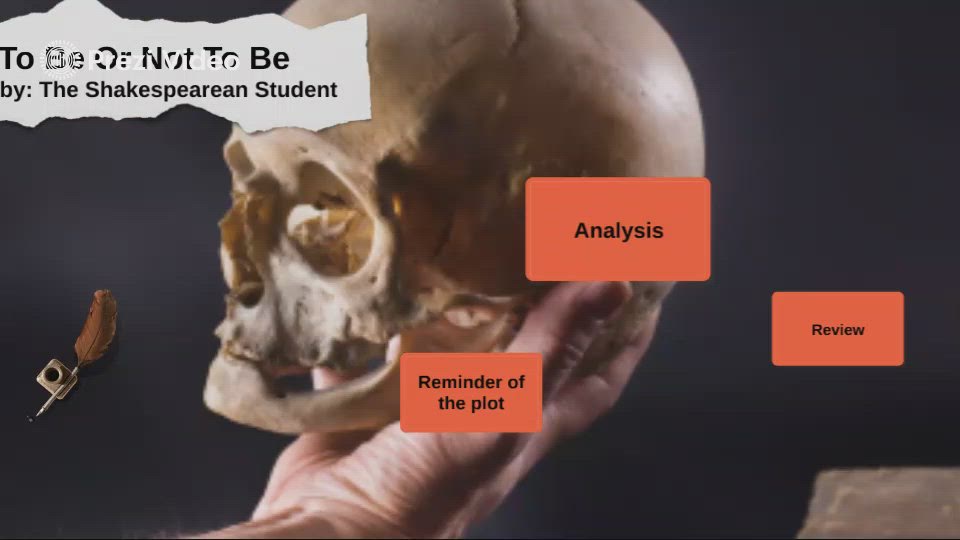 To Be or Not To Be Analysis by Shakespearean Student on Prezi Video