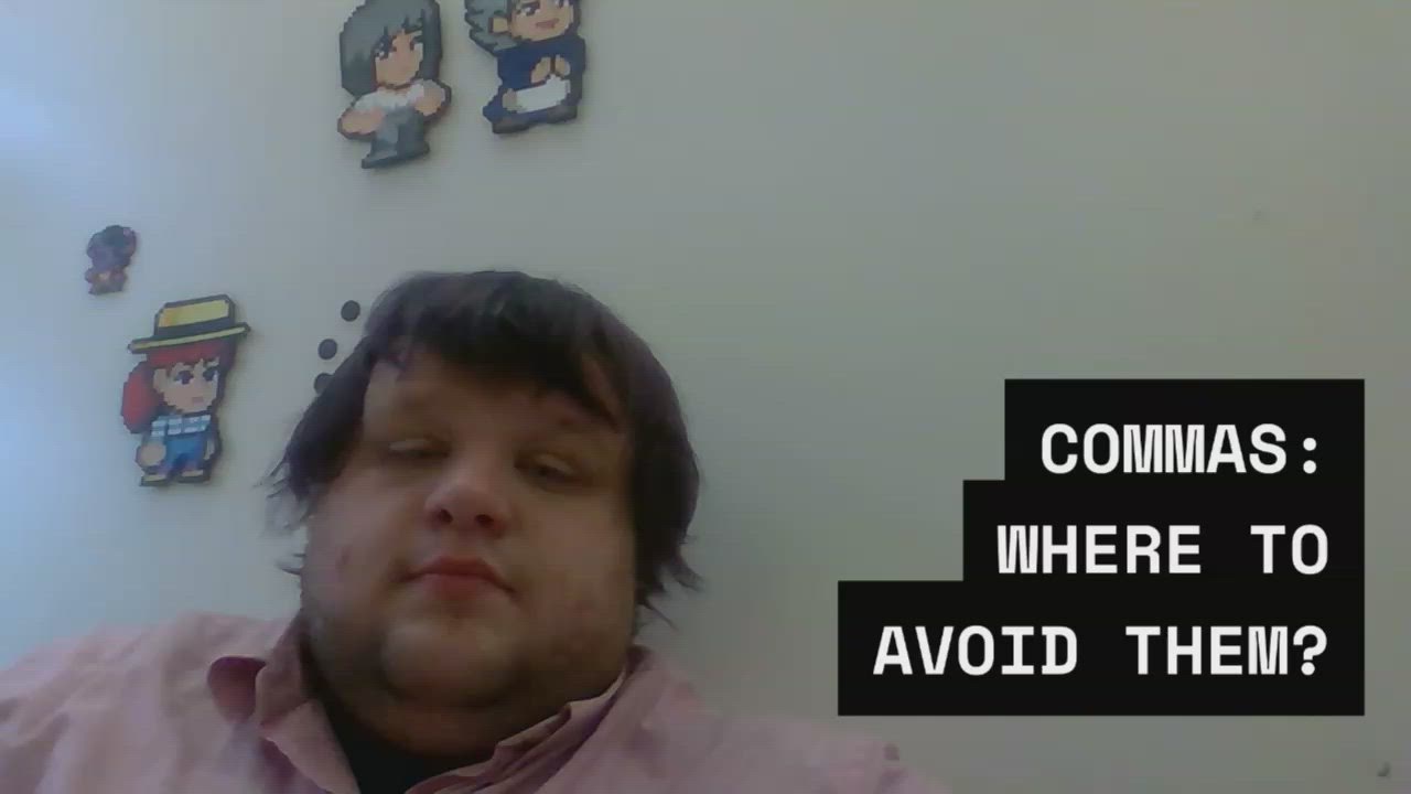 Commas: Where to avoid them?