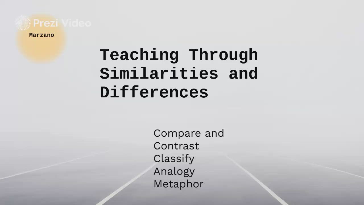 Teaching through similarities and Differences by Heather Nelson on ...