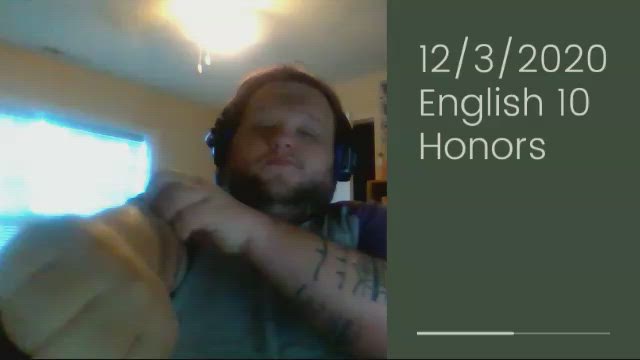 12/2/2020 English 10 Honors