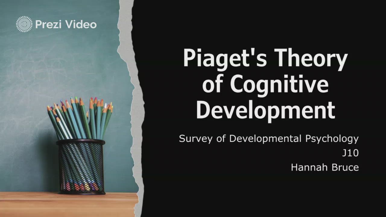 Piaget's Theory of Cognitive Development by Hannah Bruce on Prezi Video