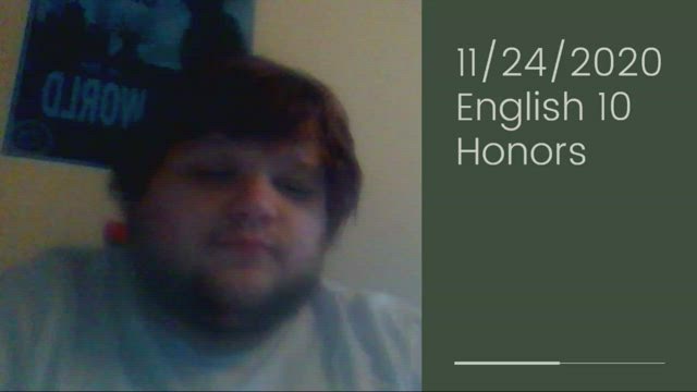 11/23/2020 English 10 Honors