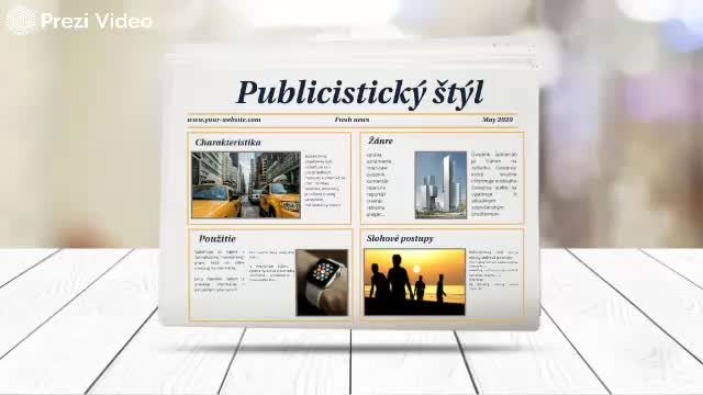 Publicistický štýl