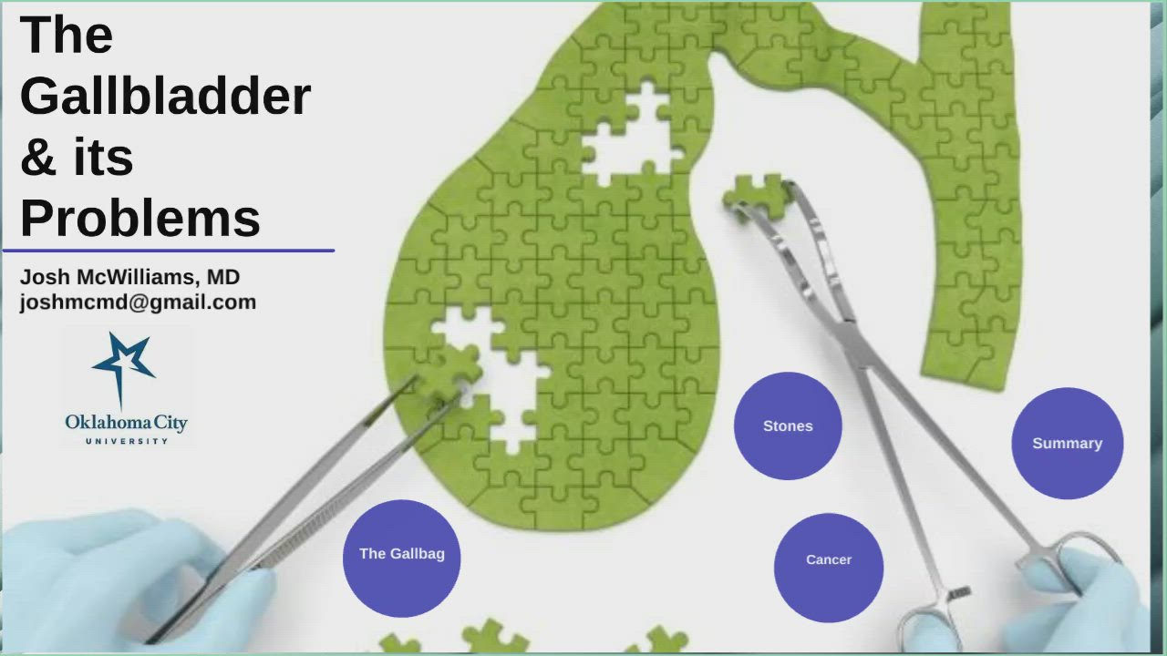 Gallbladder Lecture #1 by Josh McWilliams on Prezi Video