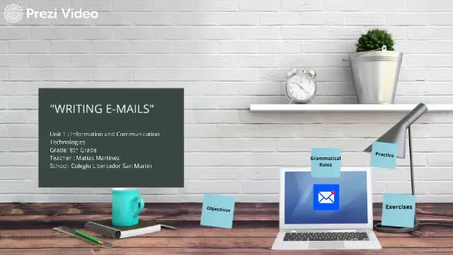 Writing e-mail