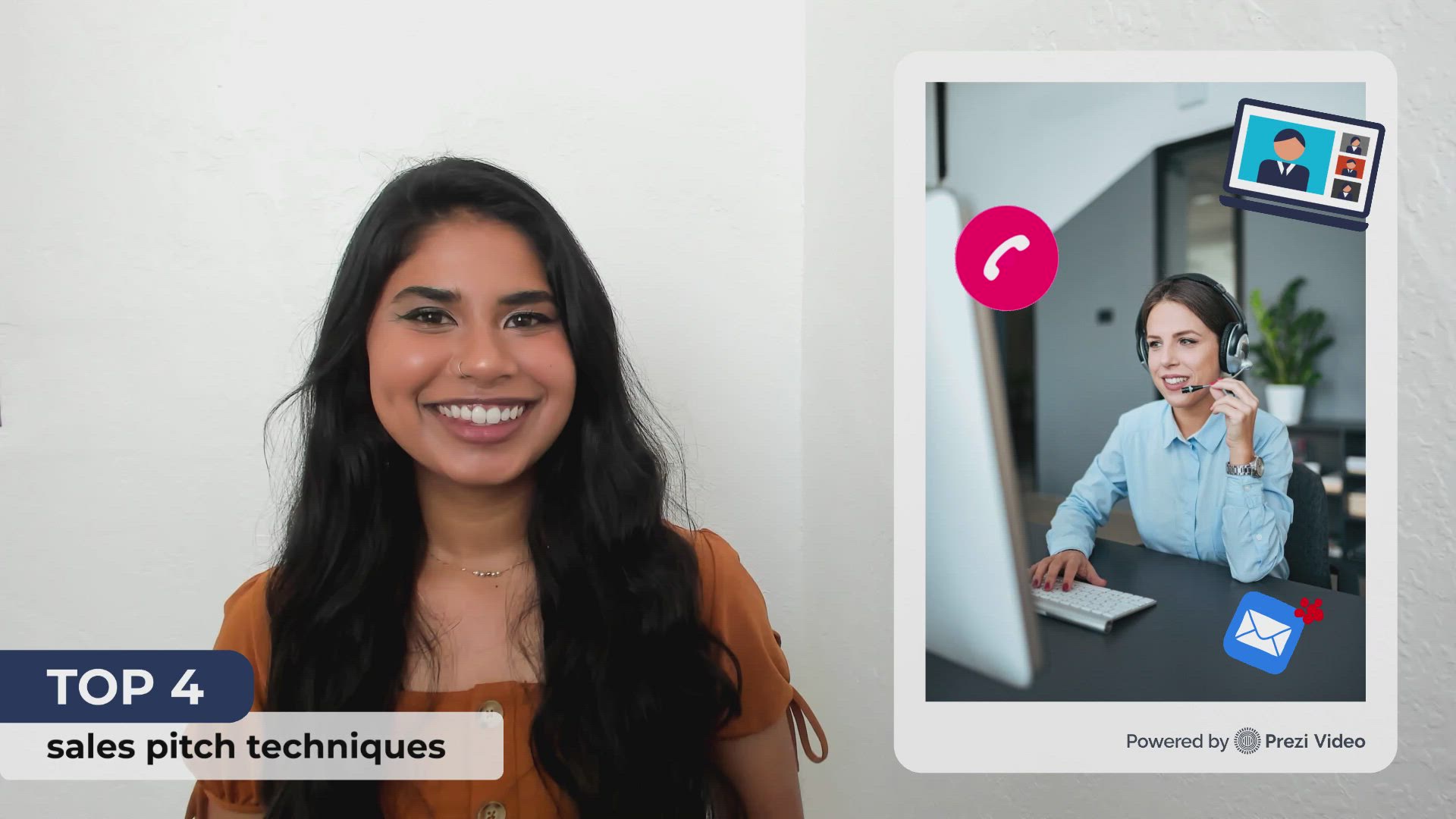 Sales pitch techniques by Naba Ahmed on Prezi Video