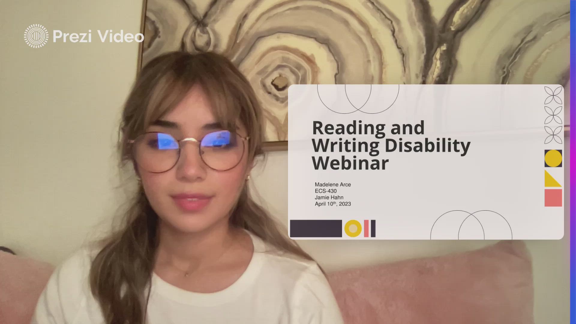 Reading and Writing Disabilities by Madelene Arce on Prezi Video