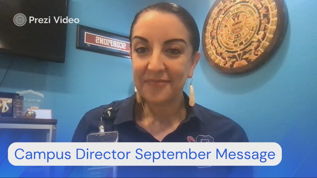 SCHS Campus Director Message, Sept 2022 by Amy Sanchez-Martinez on ...