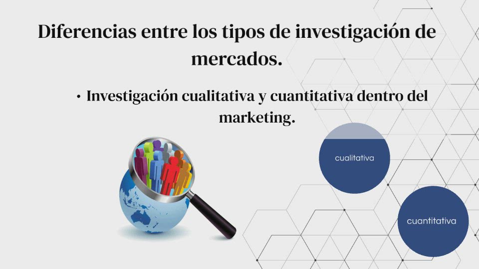 Diferencias entre los tipos de investigación de mercados. by Paulina