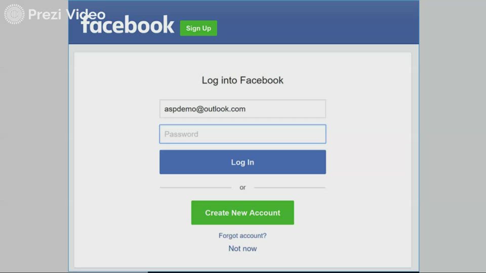 Log on Facebook. Write your login and password. by Sara Veloso Lara on