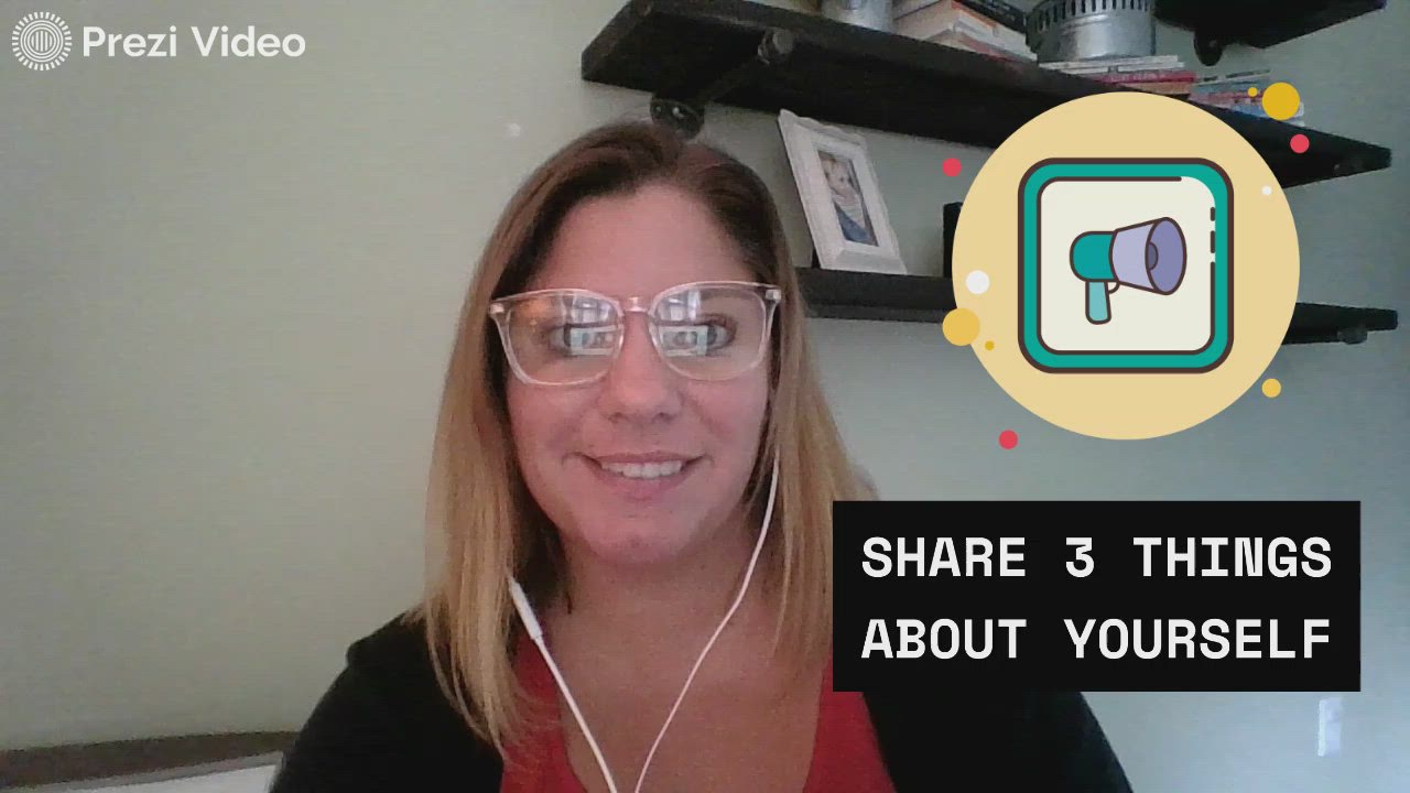 Share 3 Things About Yourself By Audrey Griess On Prezi Video
