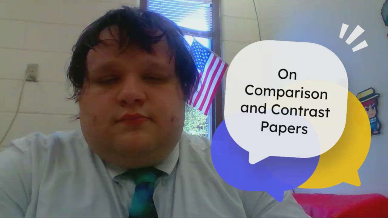 On Comparison and Contrast Papers