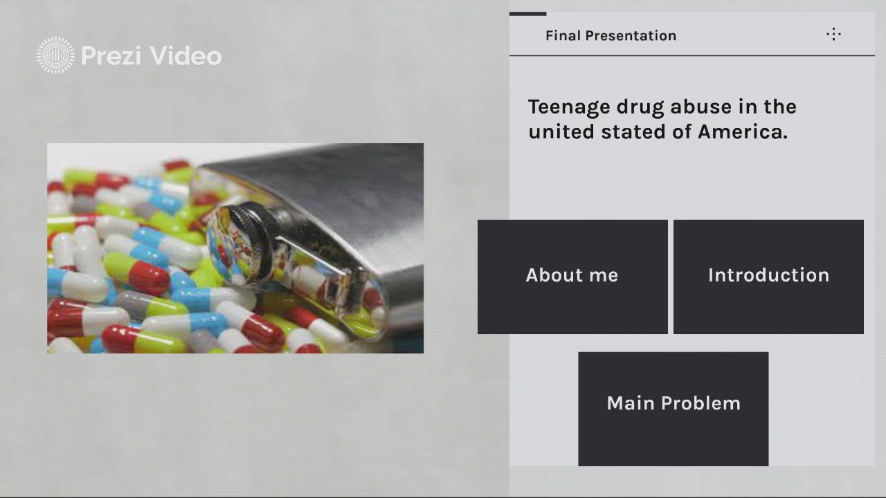 Teenage drug abuse in the united stated of America. by on Prezi Video