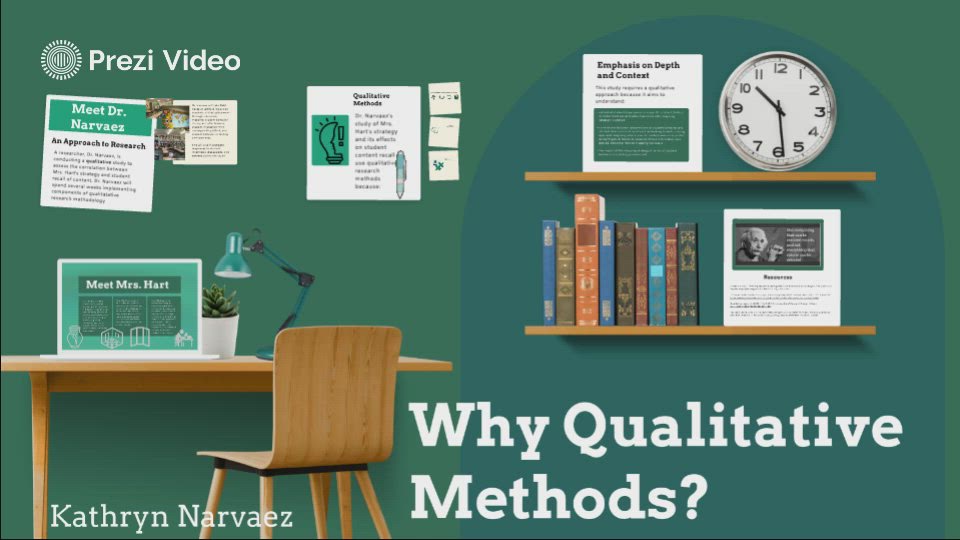 Qualitative Methods by Kathryn Narvaez on Prezi Video
