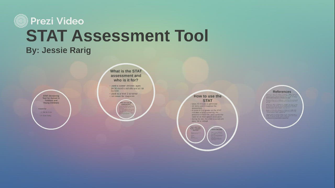 STAT Assessment Tool by on Prezi Video