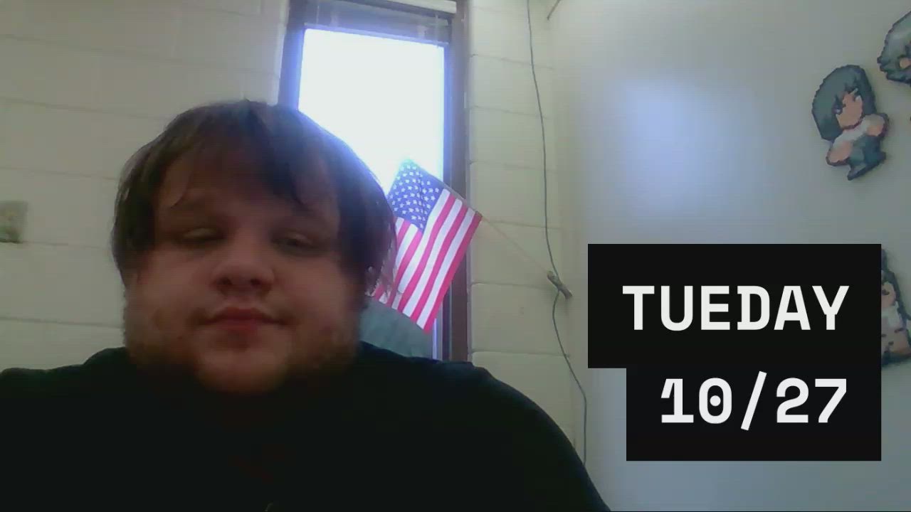 Tueday 10/27