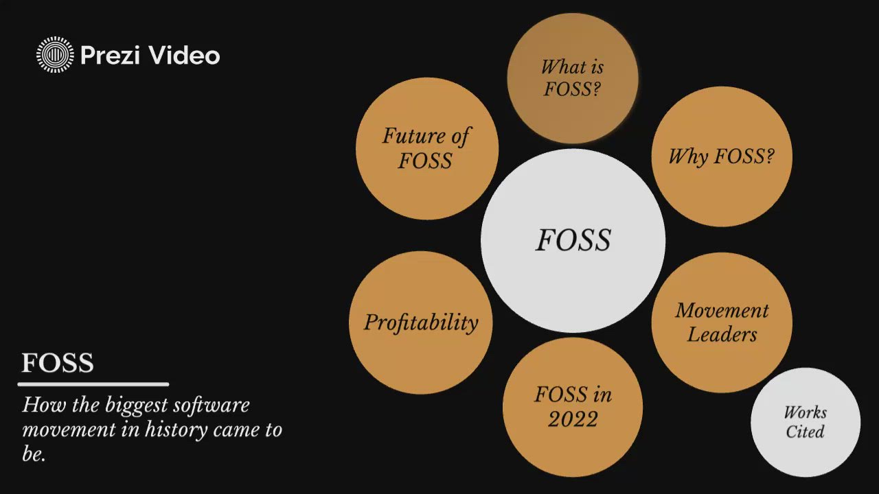 FOSS How the biggest software movement in history came to be by Warren