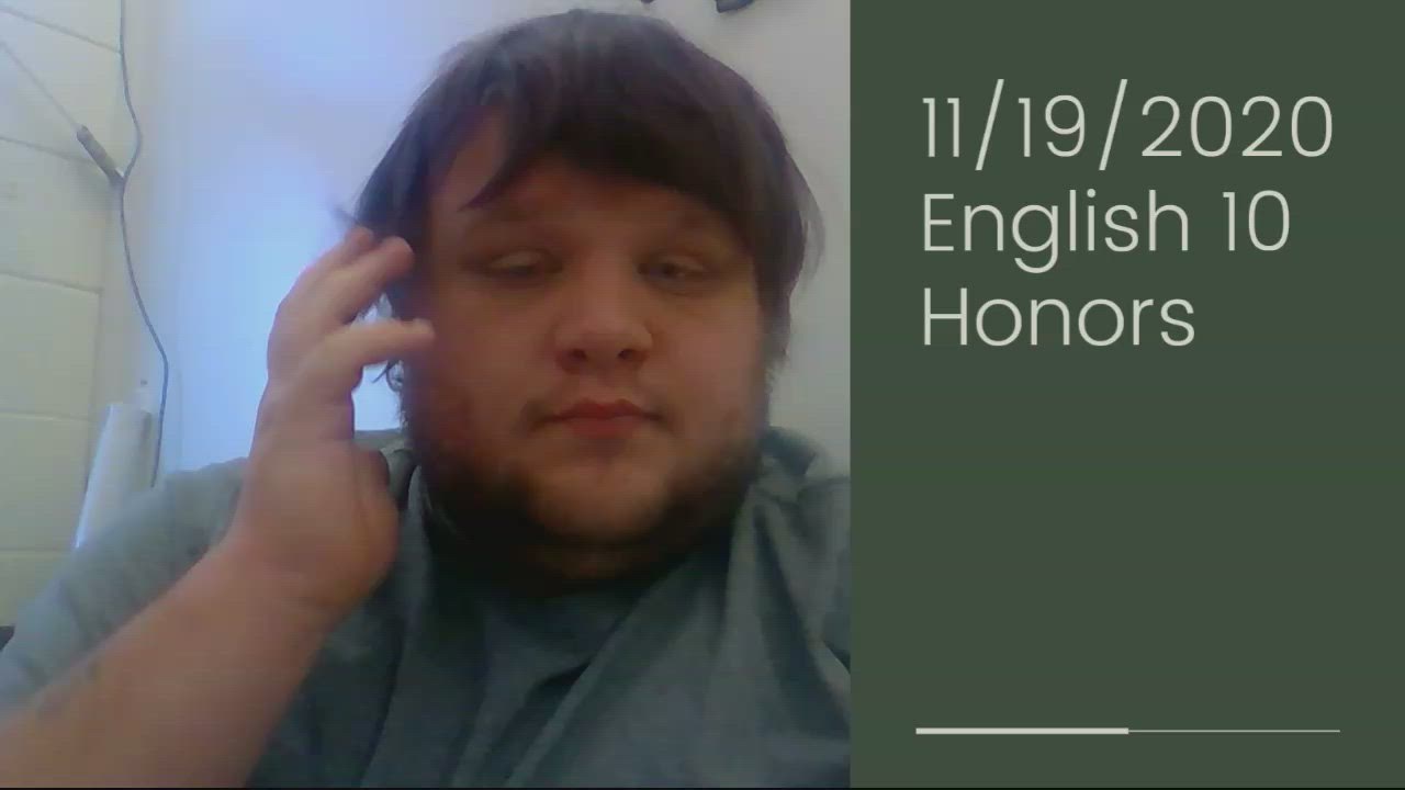 11/19/2020 English 10 Honors