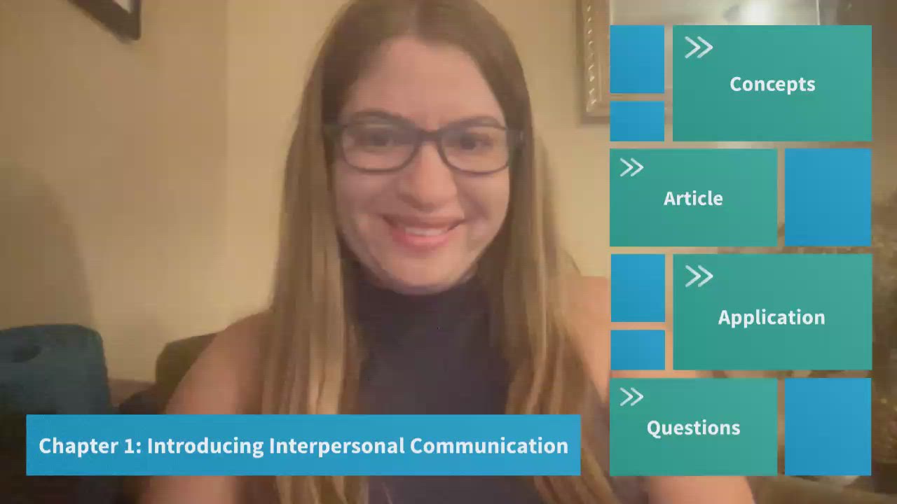 Chapter 1: Introducing Interpersonal Communication by Jessica Johnson ...