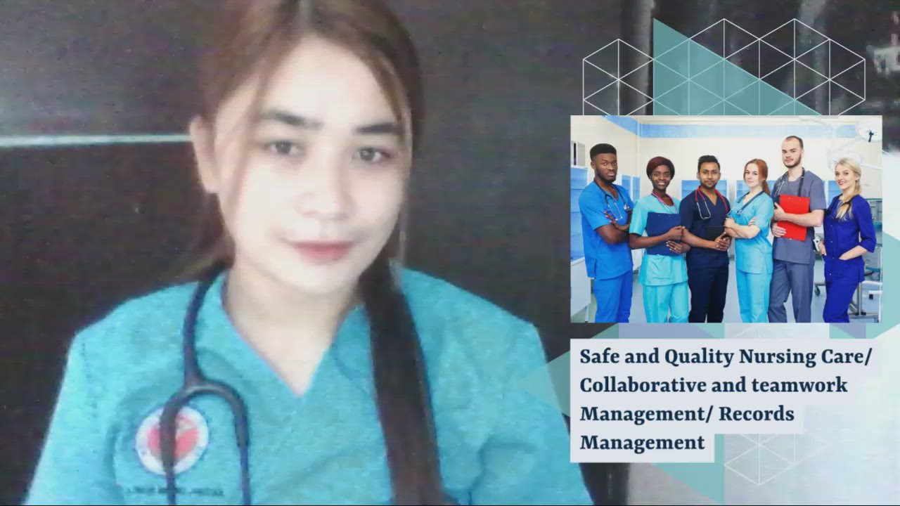 Safe and Quality Nursing Care/ Collaborative and teamwork Management