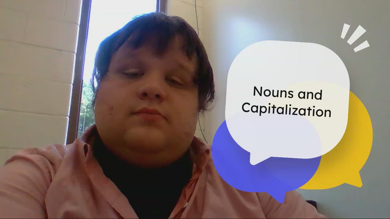 Nouns and Capitalization