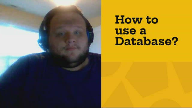 How to use a Database?