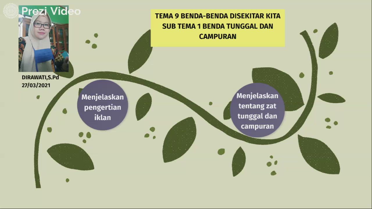 TEMA 9 BENDA-BENDA DISEKITAR KITA SUB TEMA 1 PB 1