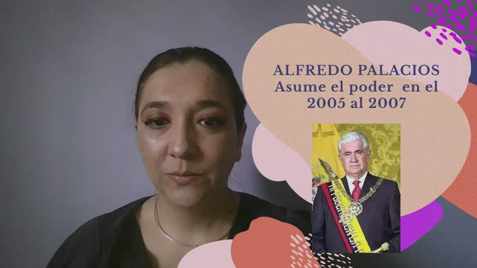 ALFREDO PALACIOS Asume el poder en el 2005 al 2007 by Cristina Elizabet
