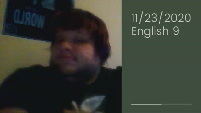 11/23/2020 English 9