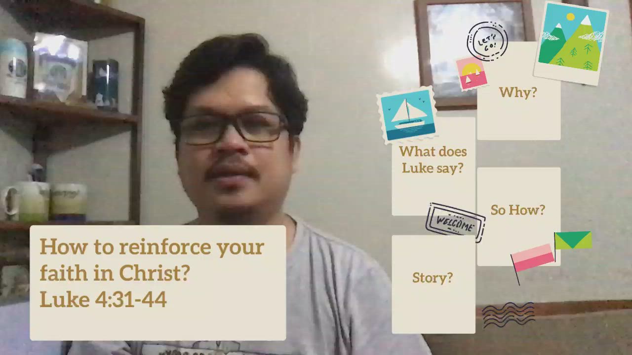 How to reinforce our faith in Christ by Mark Petallar on Prezi Video