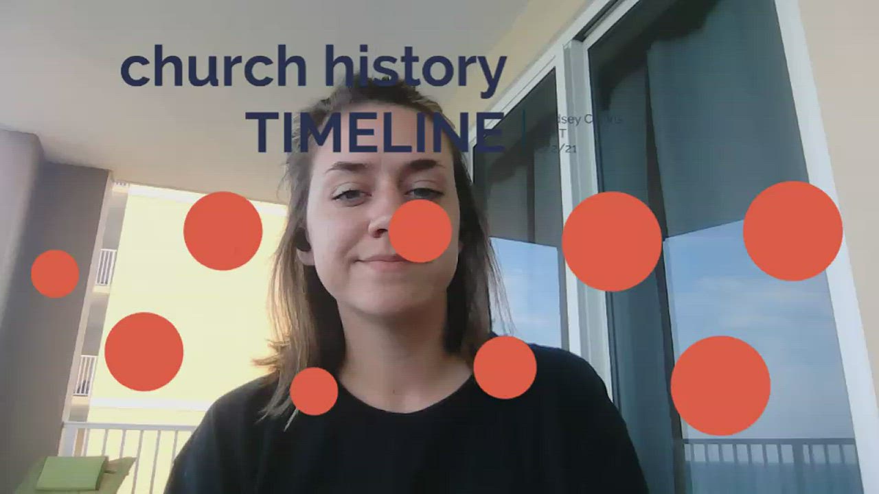 church history TIMELINE by Lindsey Collins on Prezi Video