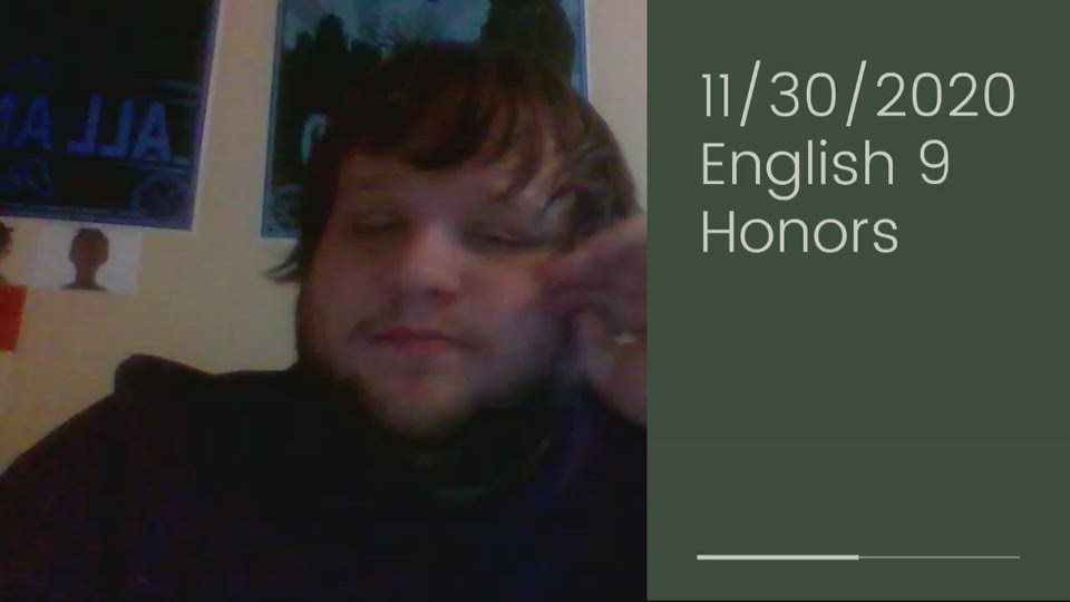 11/30/2020 English 9 Honors