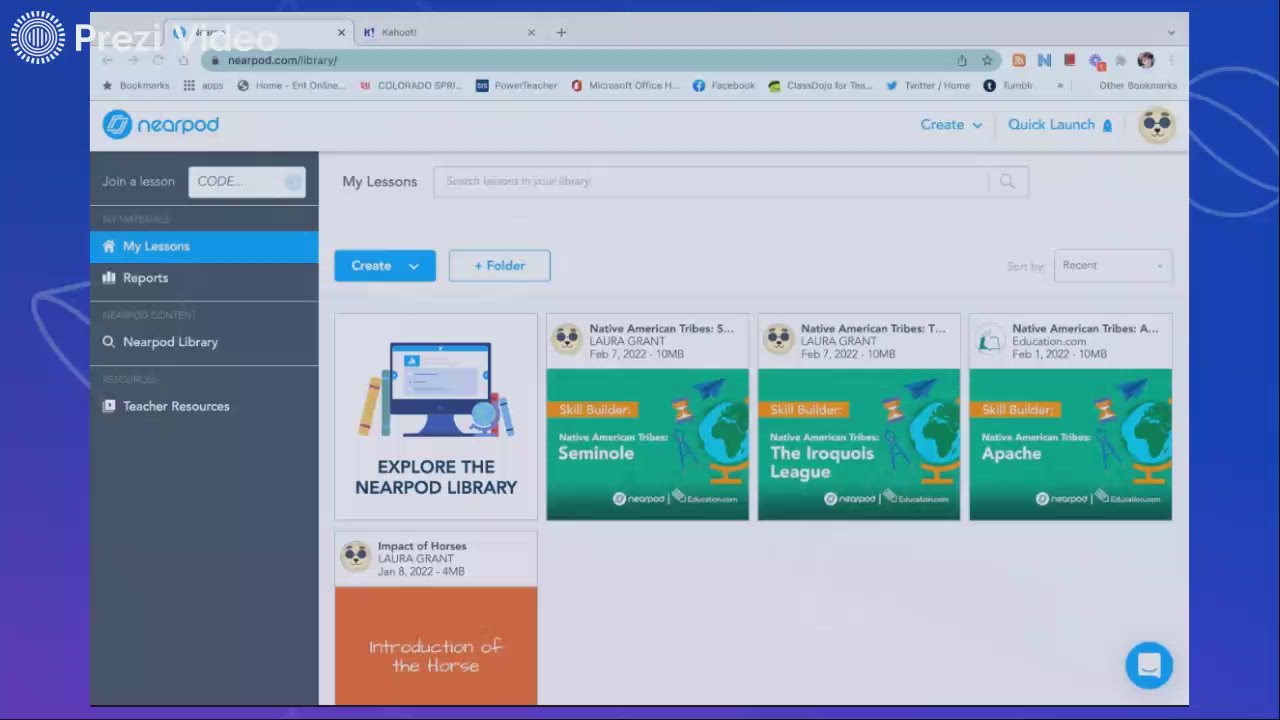 NearPod and Kahoot by LAURA GRANT on Prezi Video
