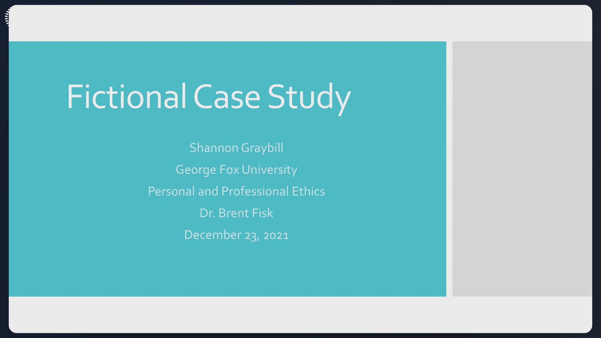 Girl interrupted by Shannon Graybill on Prezi Video