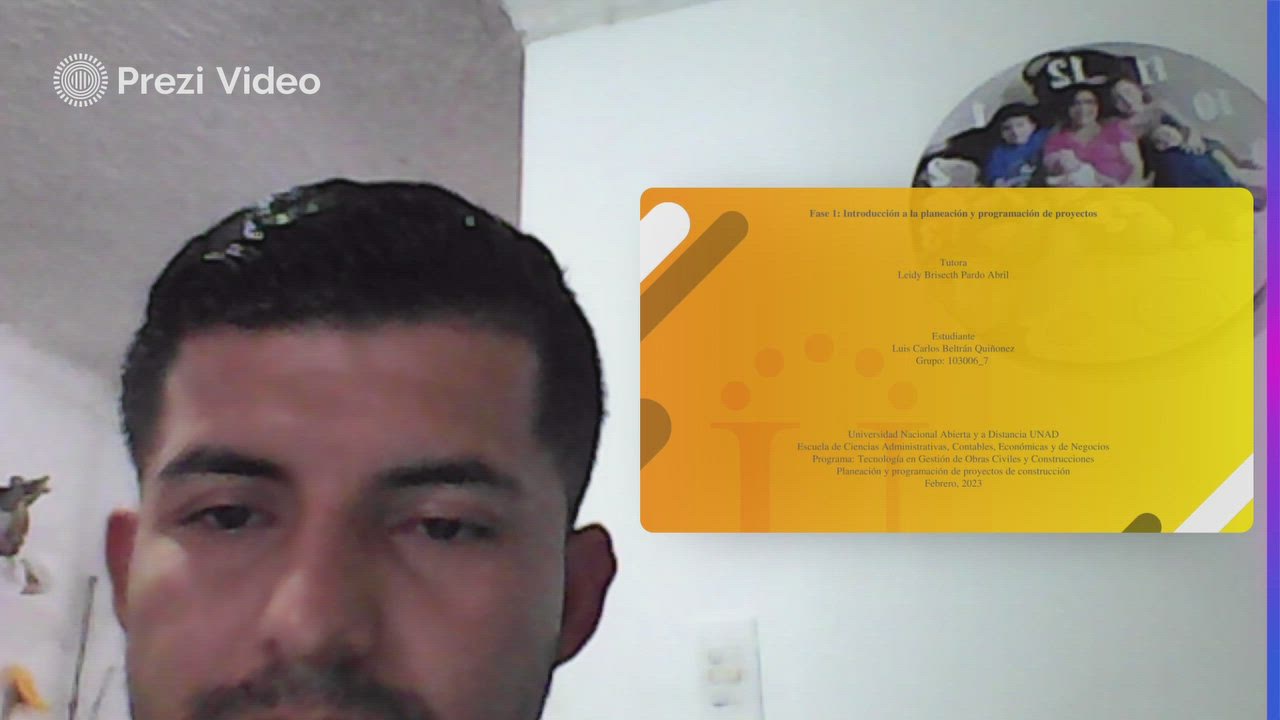 ETAPAS DE UN PROYECTO DE CONSTRUCCION by Luis Carlos Beltran on Prezi Video