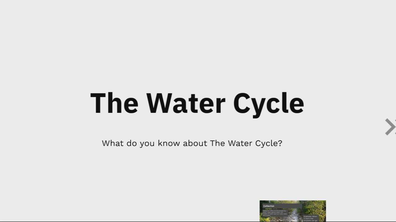 The Water Cycle by Raegan Case on Prezi Video