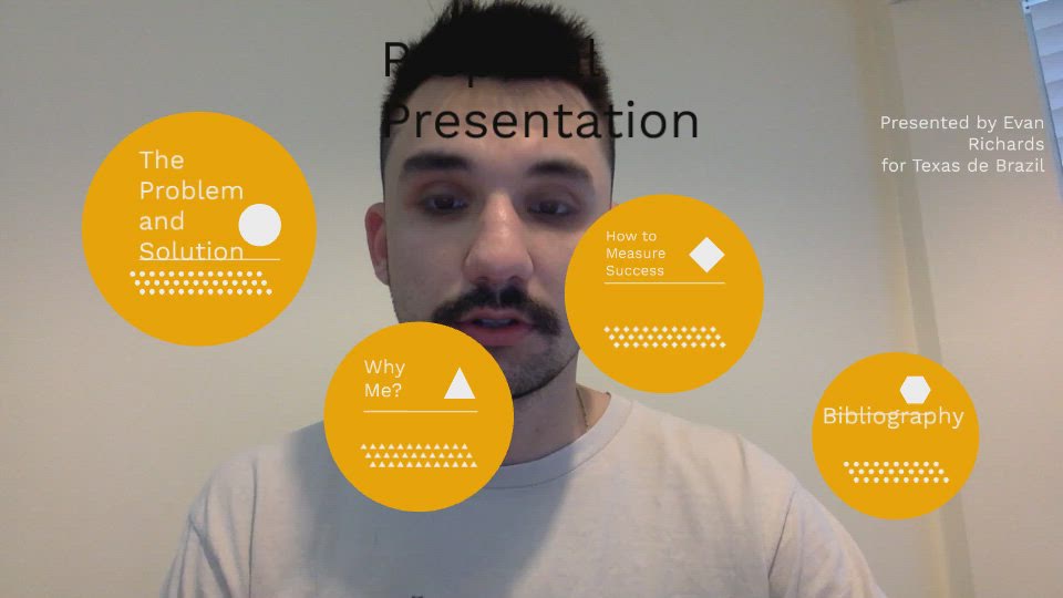 Proposal Presentation by Evan Richards on Prezi Video