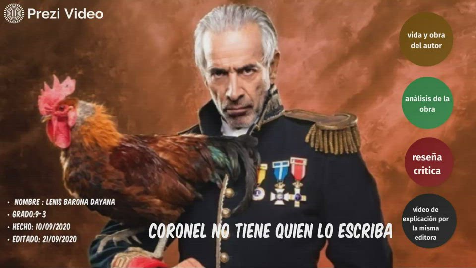 el coronel by on Prezi Video
