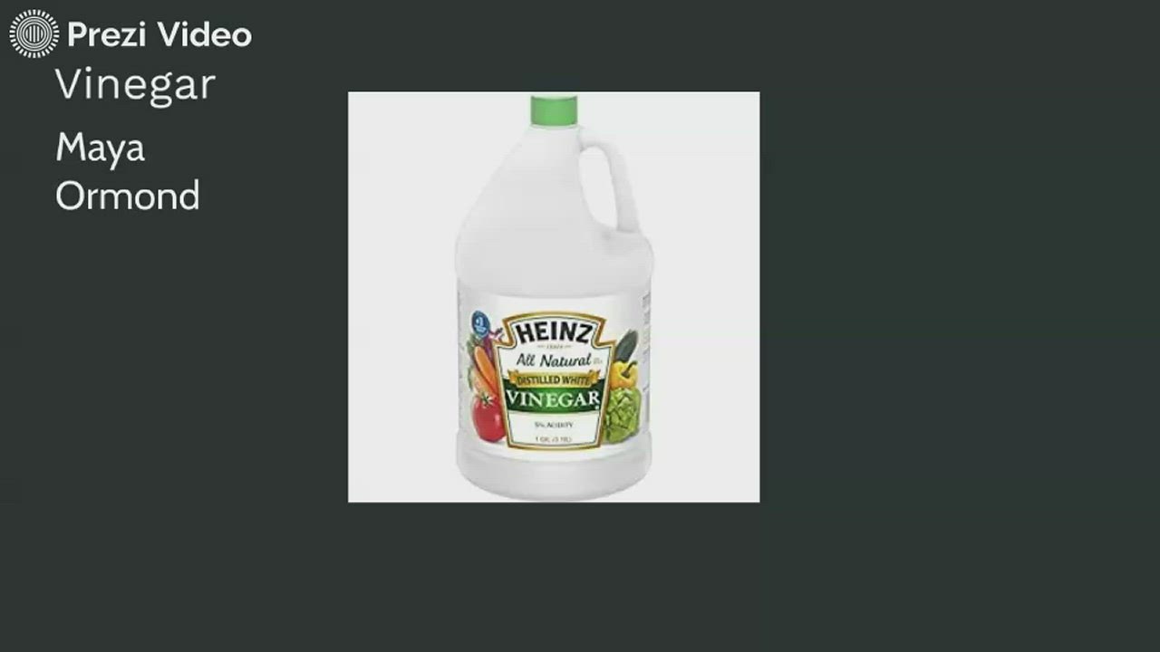 Vinegar Compound by Maya Ormond on Prezi Video