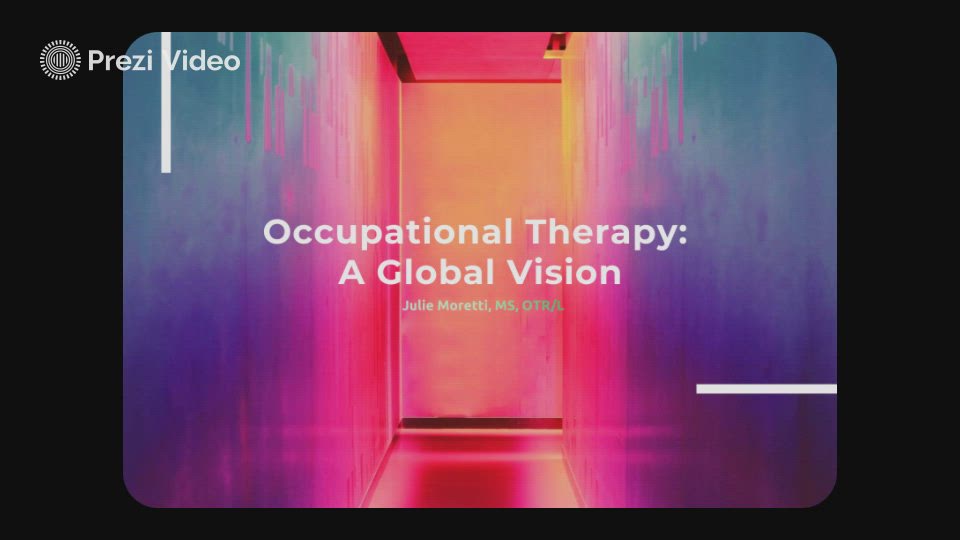 Occupational therapy vision by Julie Moretti on Prezi Video