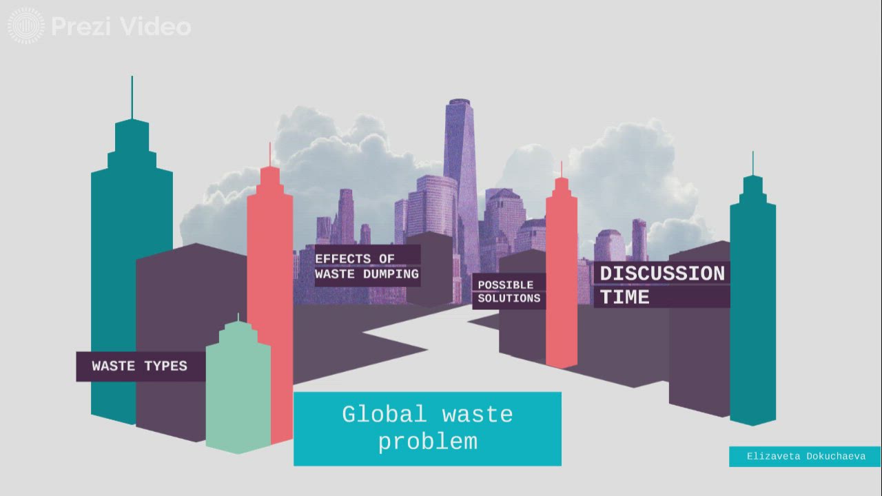 Global waste problem by Elizaveta Dokuchaeva on Prezi Video