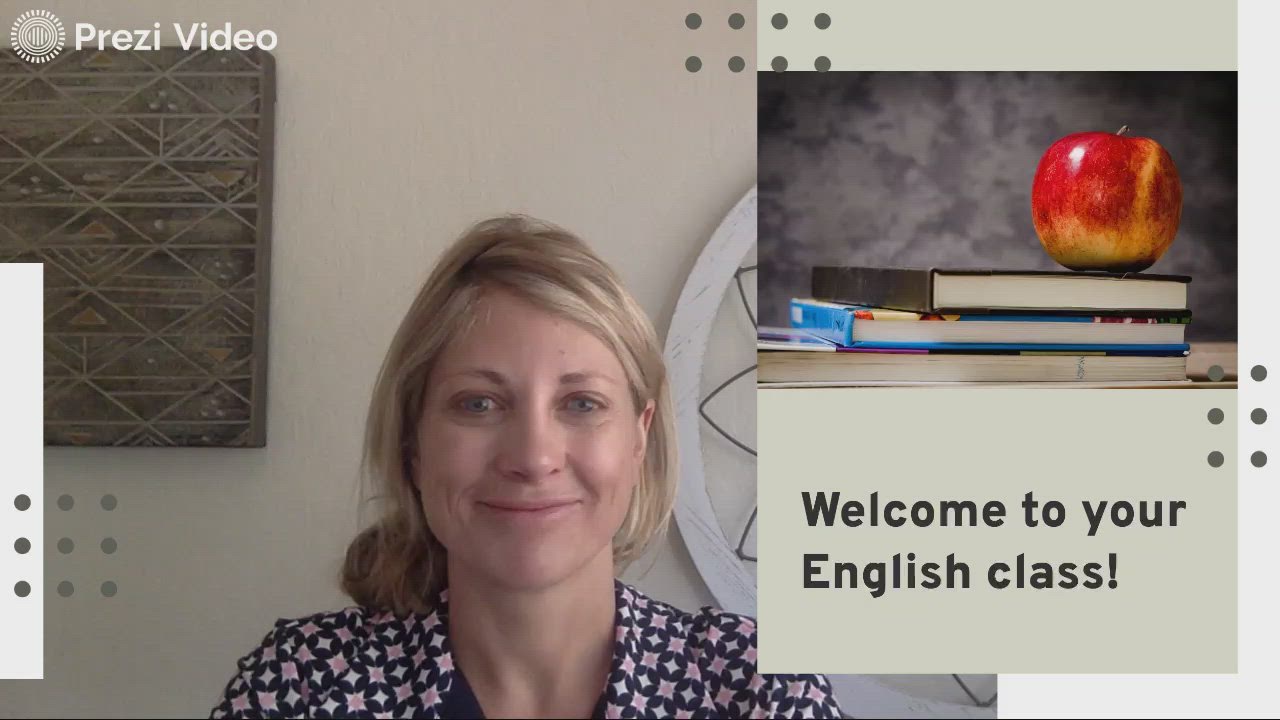 Welcome to your English class by Jill Mitchell on Prezi Video