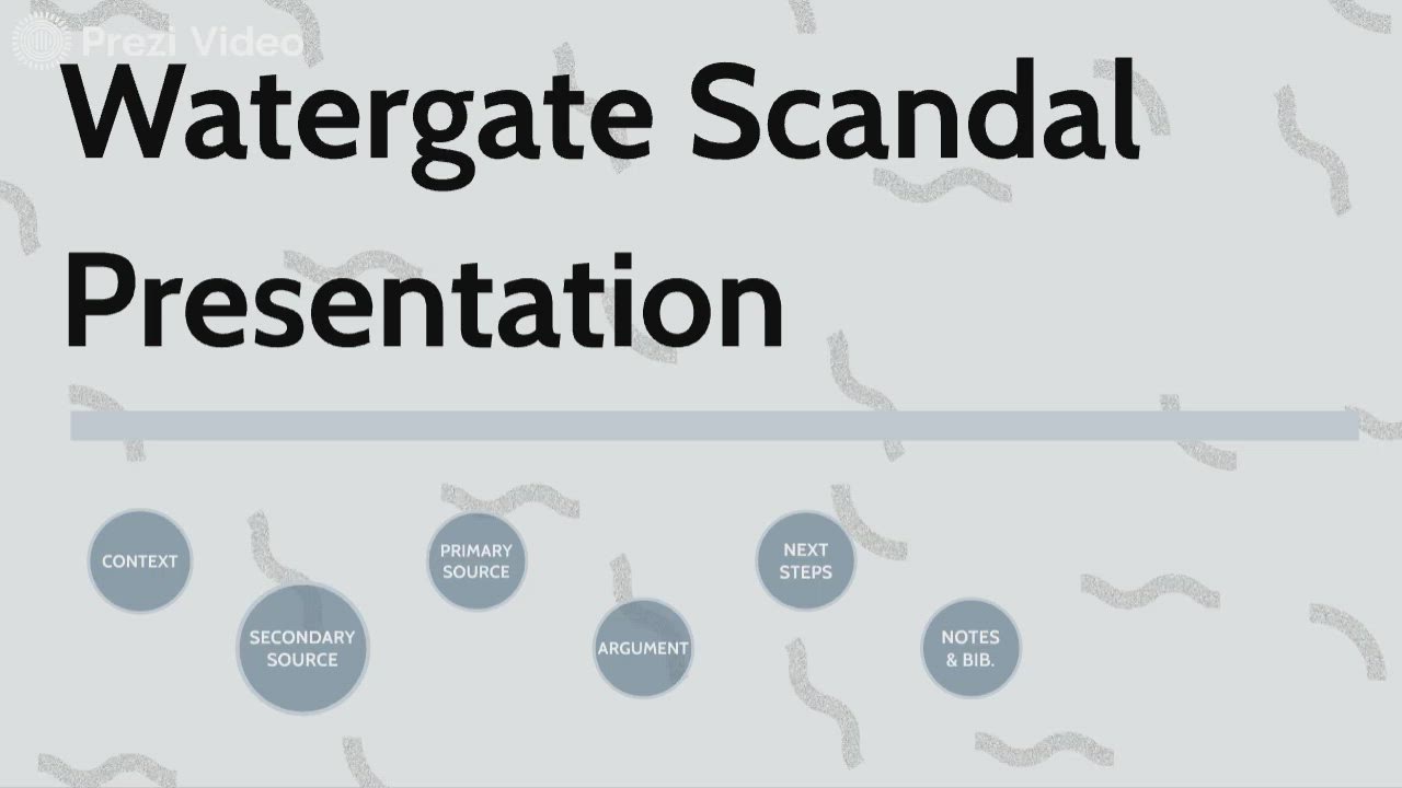 Watergate Scandal Research Project by Sammi Wahlmeier on Prezi Video