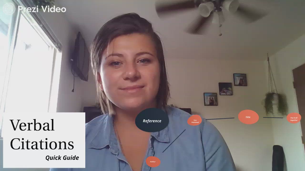 Verbal Citation Draft by Alora Sutcliffe on Prezi Video