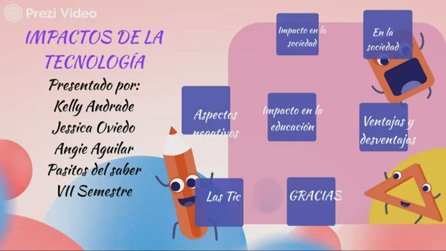 IMPACTO DE LA TECNOLOGIA by ANGIE ESMERALDA AGUILAR LOPEZ on Prezi Video