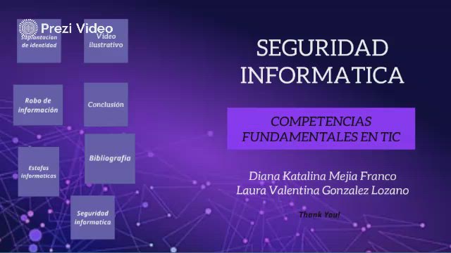 Seguridad informática by valentina gonzalez on Prezi Video