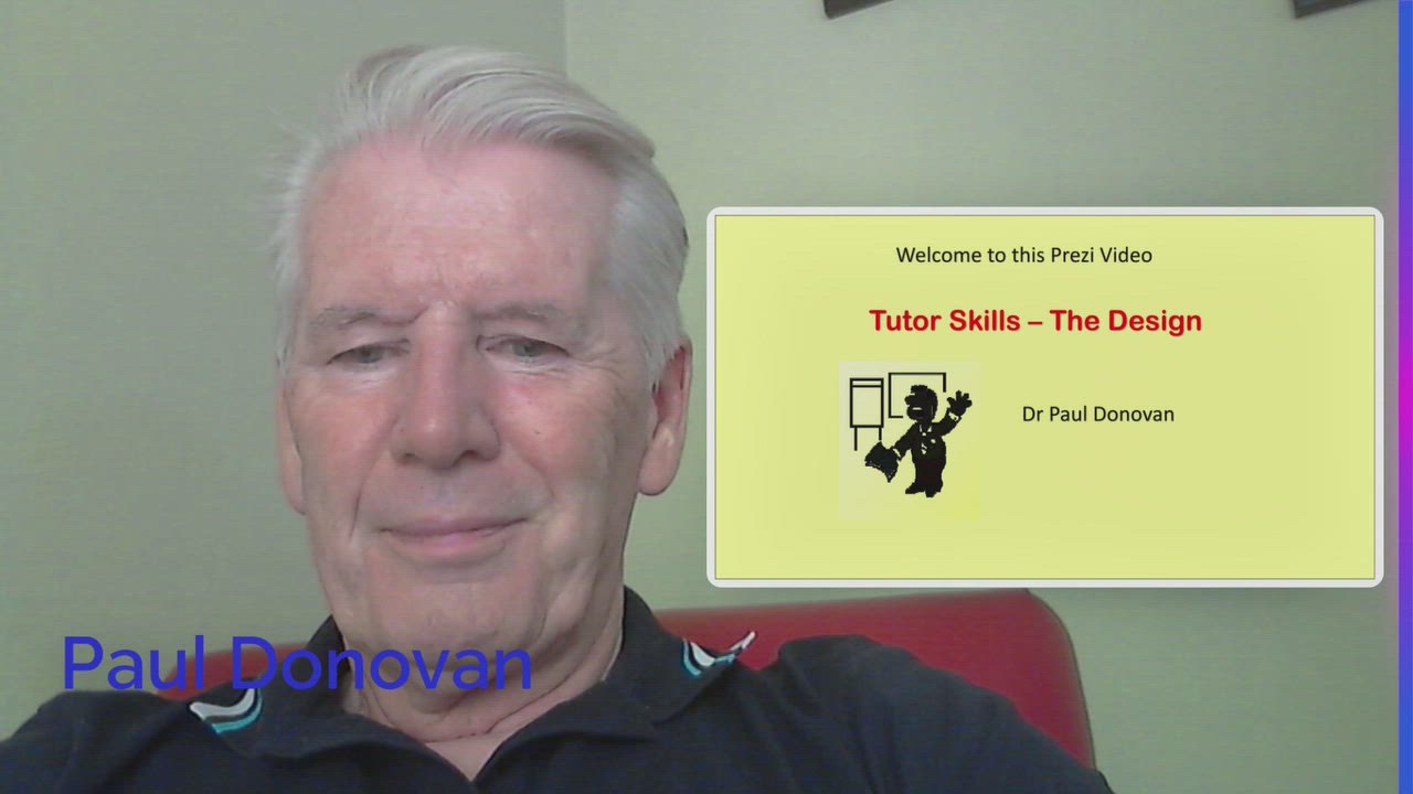 Design Learning by Paul Donovan on Prezi Video