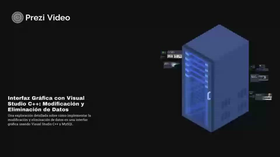 Interfaz Gráfica con Visual Studio C++: Modificación y Eliminación de ...